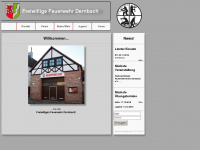feuerwehr-dernbach.de Webseite Vorschau