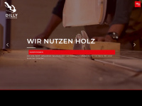 dilly-holz.de Webseite Vorschau