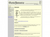 suevia-pannonica.de Webseite Vorschau