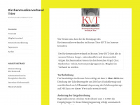kirchenmusikerverband-trier.de Webseite Vorschau