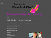 fahrschule-raschke-riedl.de Webseite Vorschau