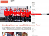 drk-daun.de Webseite Vorschau