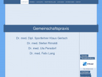 dr-klaus-gerlach.de Webseite Vorschau