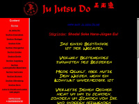 jujutsudo.de Webseite Vorschau