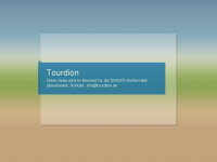 tourdion.de Webseite Vorschau