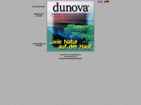 dunova.de Webseite Vorschau