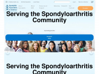 spondylitis.org Webseite Vorschau