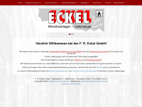 eckel-liedanzeige.de Webseite Vorschau