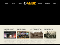 ambd.de Webseite Vorschau