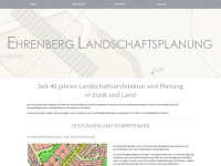 ehrenberg-landschaftsplanung.de Webseite Vorschau