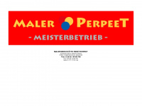 malermeister-perpeet.de Webseite Vorschau