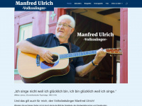 manfred-ulrich.net Webseite Vorschau