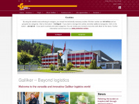 galliker.com Webseite Vorschau