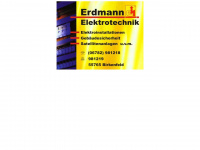 elektro-erdmann.de Webseite Vorschau
