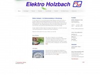 elektro-holzbach.de Webseite Vorschau
