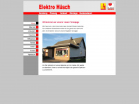 elektro-huesch.de Webseite Vorschau