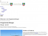 elbingen.de Webseite Vorschau