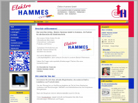 elektro-hammes.net Webseite Vorschau