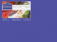 elektrotechnik-topal.de Webseite Vorschau