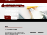 elektro-sehn.de Webseite Vorschau