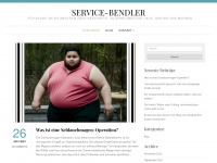 service-bendler.de Webseite Vorschau
