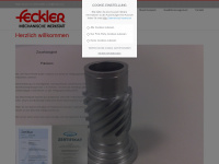feckler.com Webseite Vorschau