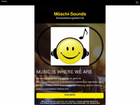 moeschi-sounds.de Webseite Vorschau