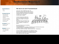 tandemteam-muetzenich.de Webseite Vorschau