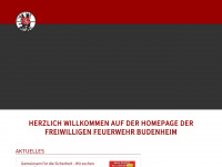 feuerwehr-budenheim.de Webseite Vorschau