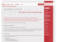 anwaltsofort-halle.de Webseite Vorschau
