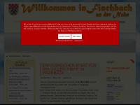 fischbach-nahe.de Webseite Vorschau