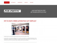 fix-matic.de Webseite Vorschau