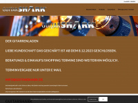 guitarshark.de Webseite Vorschau