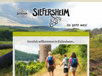 siefersheim.de Webseite Vorschau