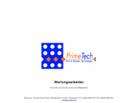primetech.de Webseite Vorschau