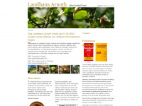 landhaus-arnoth.de Webseite Vorschau