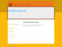 frankenecker.de Webseite Vorschau