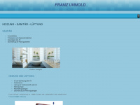 franz-unnold.de Webseite Vorschau