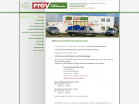 frey-elektromaschinenbau.de Webseite Vorschau