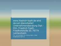 friedrich-faath.de Webseite Vorschau