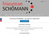 friseurteam-schoemann.de Webseite Vorschau