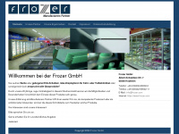 frozer.com Webseite Vorschau