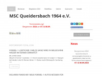 msc-queidersbach.de Webseite Vorschau