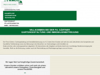 gaertner-service.de Webseite Vorschau
