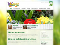 gaertnerei-wenz.de Webseite Vorschau