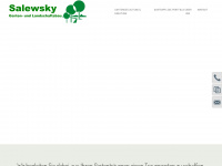 gartenbau-salewsky.de Webseite Vorschau