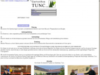 gartenbau-tunc.de Webseite Vorschau