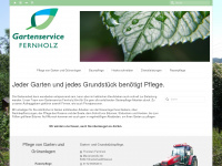 gartenservice-fernholz.de Webseite Vorschau