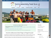 gleitschirmverein-nahe-glan.de Webseite Vorschau