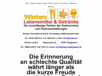 winters-frischdienst.de Webseite Vorschau